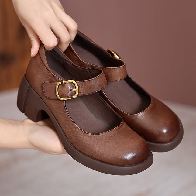 Marovelle | Timeless Comfort Mary Jane Heels for Women