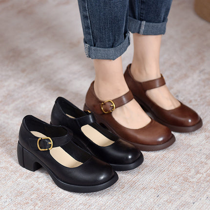 Marovelle | Timeless Comfort Mary Jane Heels for Women