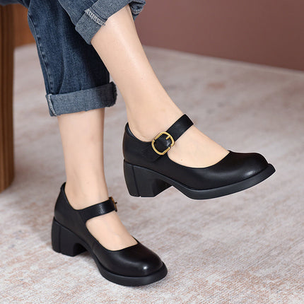 Marovelle | Timeless Comfort Mary Jane Heels for Women