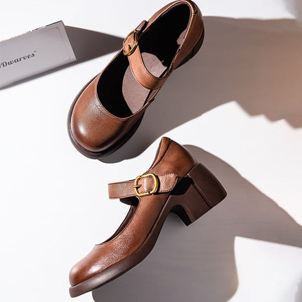 Marovelle | Timeless Comfort Mary Jane Heels for Women
