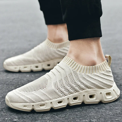 Men’s AeroKnit Slip-On Flex Sneakers