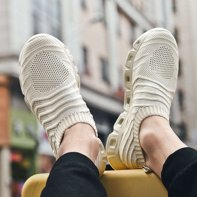 Men’s AeroKnit Slip-On Flex Sneakers