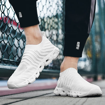 Men’s AeroKnit Slip-On Flex Sneakers