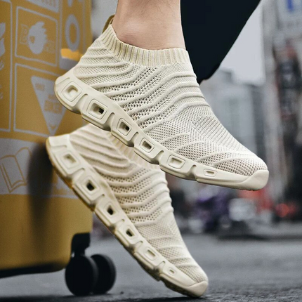 Men’s AeroKnit Slip-On Flex Sneakers