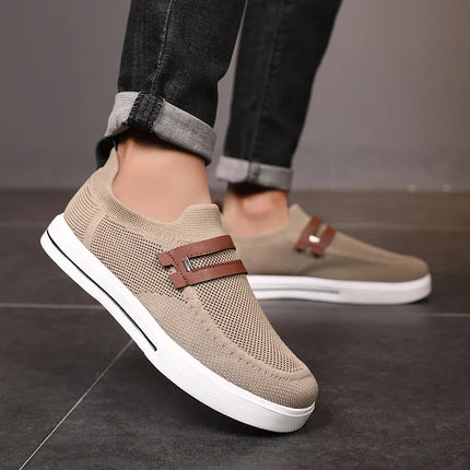 Men’s AeroWeave Slip-On Court Sneakers