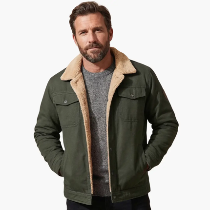 Men’s Alpine Sherpa Lined Utility Jacket