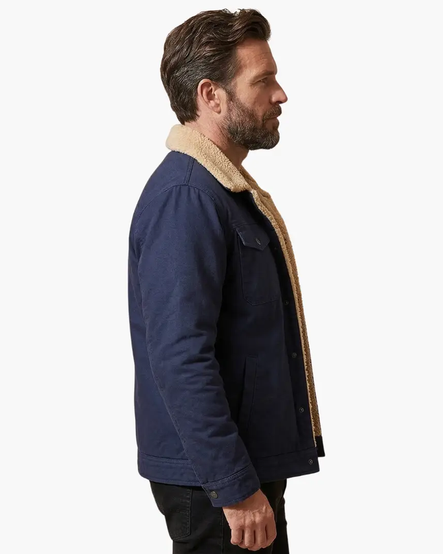 Men’s Alpine Sherpa Lined Utility Jacket