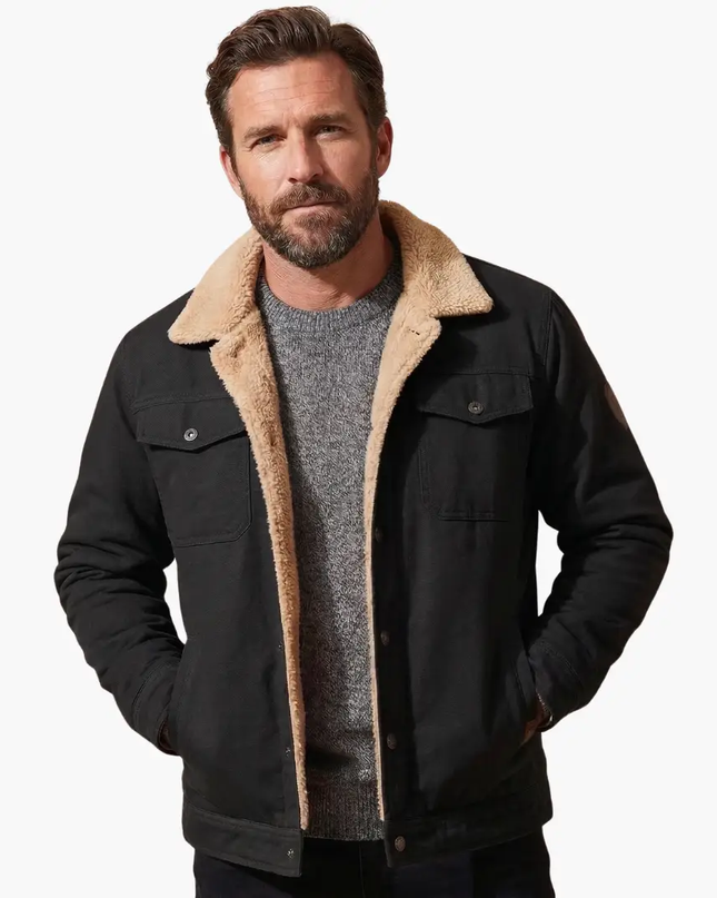 Men’s Alpine Sherpa Lined Utility Jacket