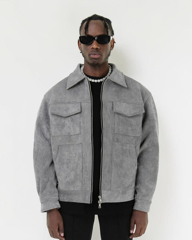 Men’s Alpine Suede Zip Jacket