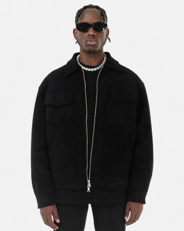 Men’s Alpine Suede Zip Jacket