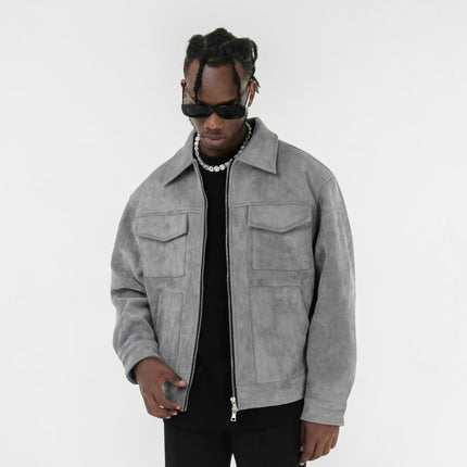 Men’s Alpine Suede Zip Jacket