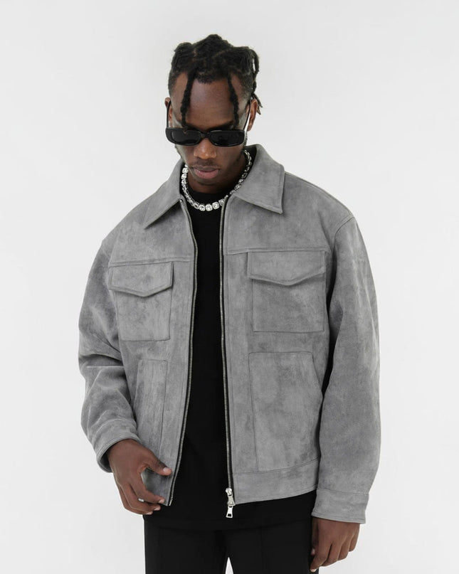 Men’s Alpine Suede Zip Jacket