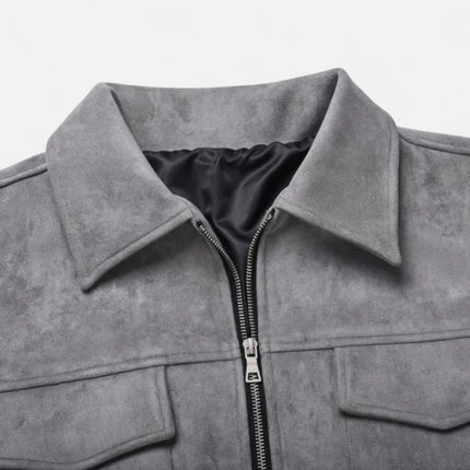 Men’s Alpine Suede Zip Jacket