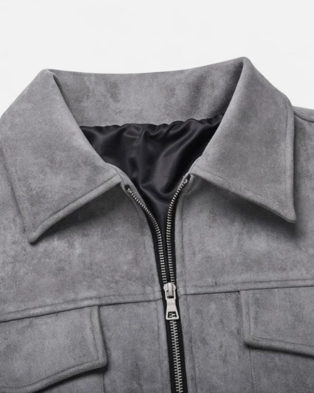Men’s Alpine Suede Zip Jacket
