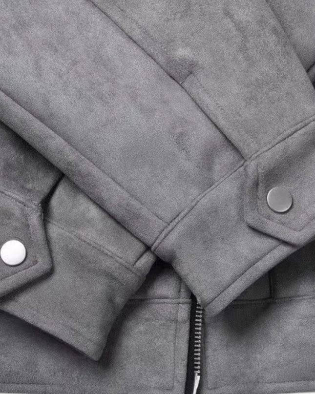Men’s Alpine Suede Zip Jacket