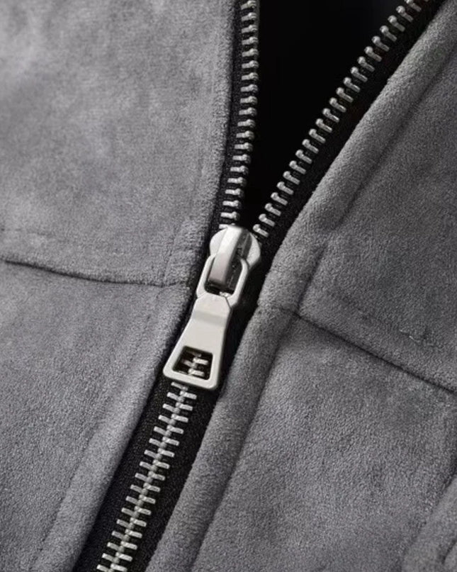Men’s Alpine Suede Zip Jacket