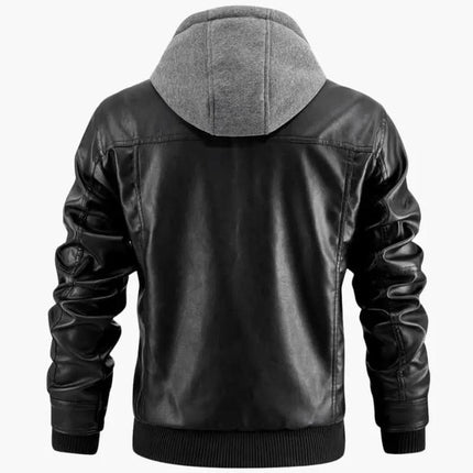 Men’s Apex Hooded Moto Jacket