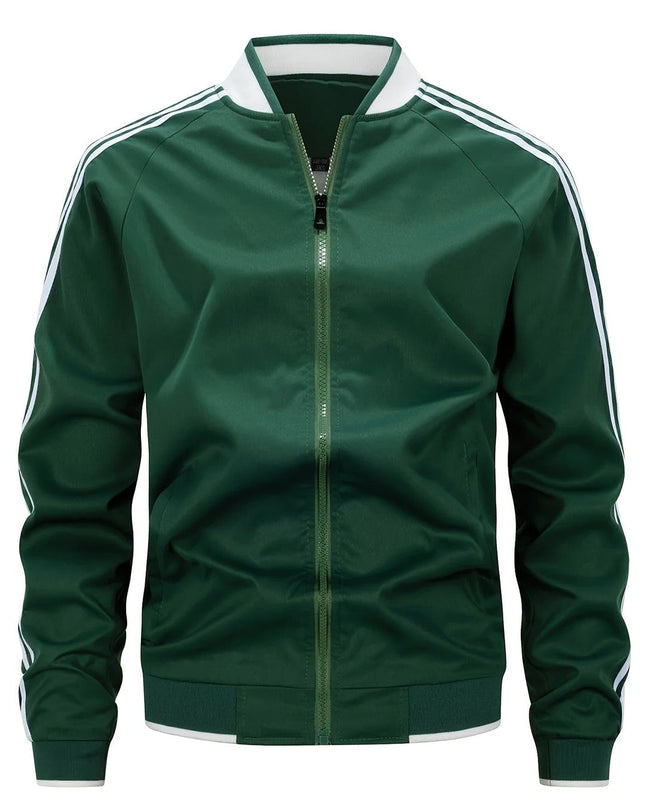 Men’s Athletic Stripe Track Jacket