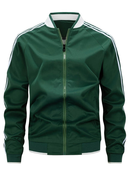 Men’s Athletic Stripe Track Jacket