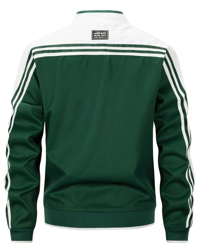 Men’s Athletic Stripe Track Jacket