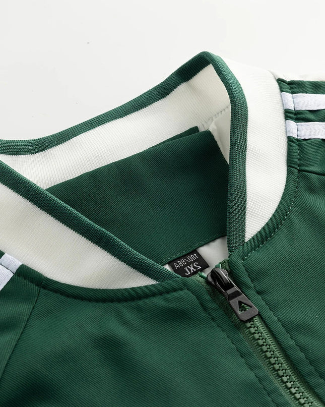 Men’s Athletic Stripe Track Jacket