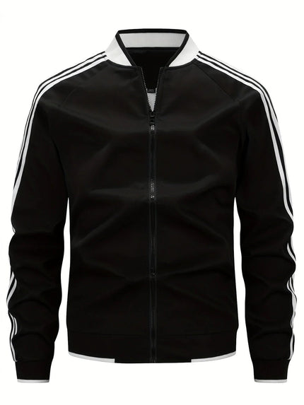 Men’s Athletic Stripe Track Jacket