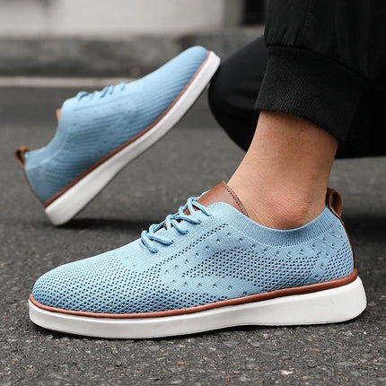 Men’s BreezeKnit Lace-Up Sneakers