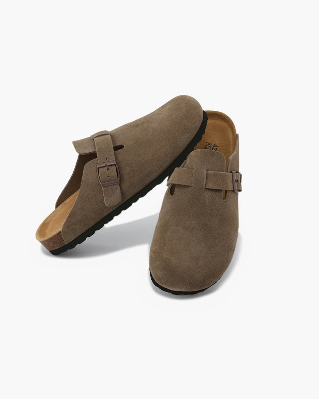 Men’s Buckle Strap Clogs
