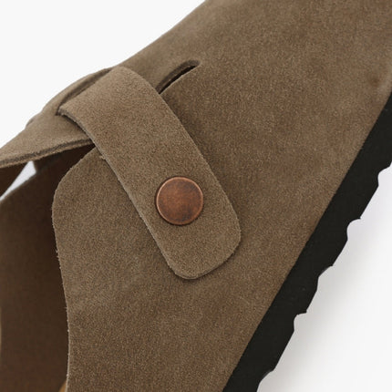 Men’s Buckle Strap Clogs