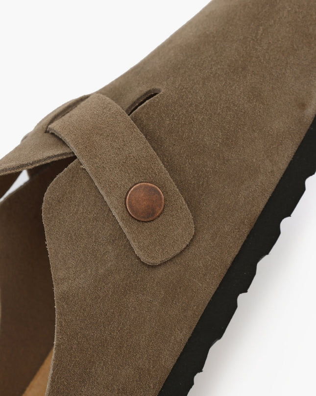 Men’s Buckle Strap Clogs