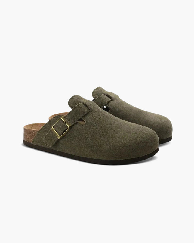 Men’s Buckle Strap Clogs