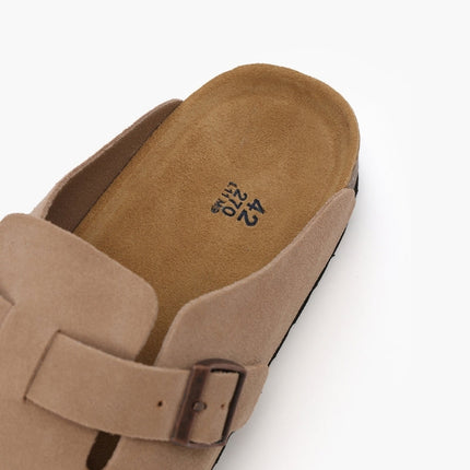 Men’s Buckle Strap Clogs