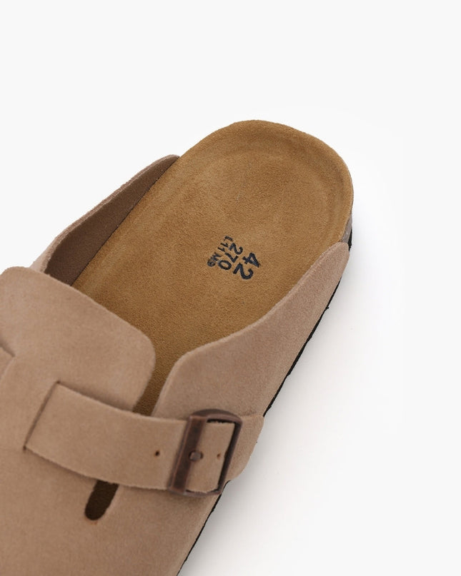 Men’s Buckle Strap Clogs