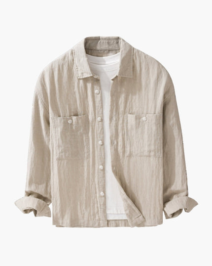 Men’s Button-Front Overshirt