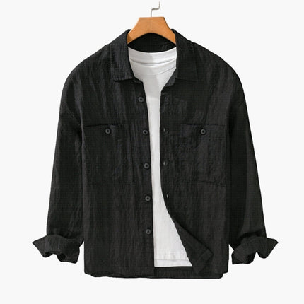 Men’s Button-Front Overshirt
