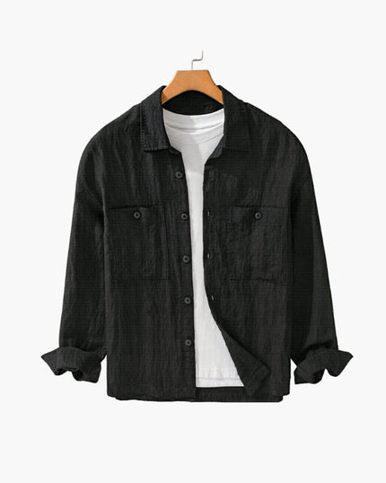 Men’s Button-Front Overshirt