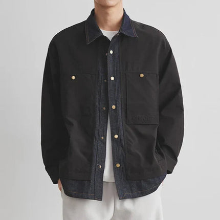 Men’s Button-Up Utility Jacket