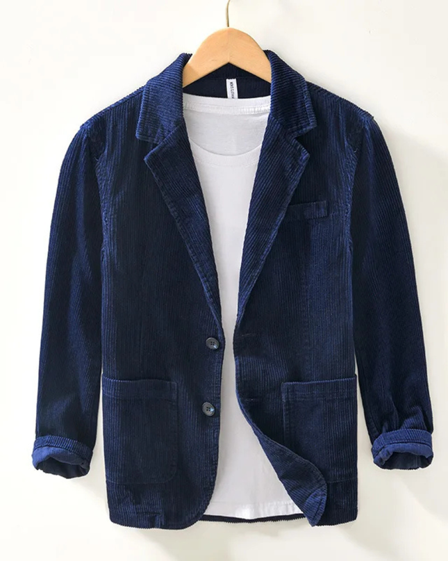 Men’s Casual Corduroy Business Casual Work Jacket