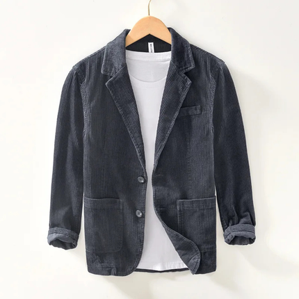 Men’s Casual Corduroy Business Casual Work Jacket