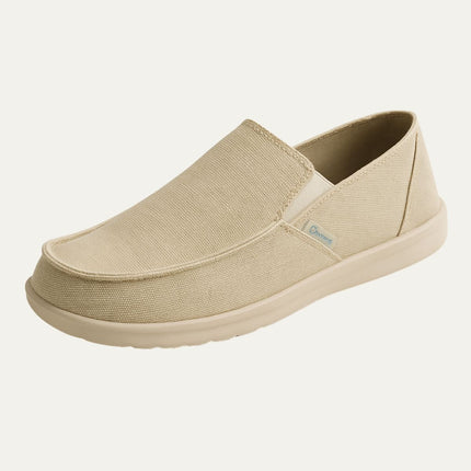 Men’s Casual Slip-On Loafers with Contrast Stitching