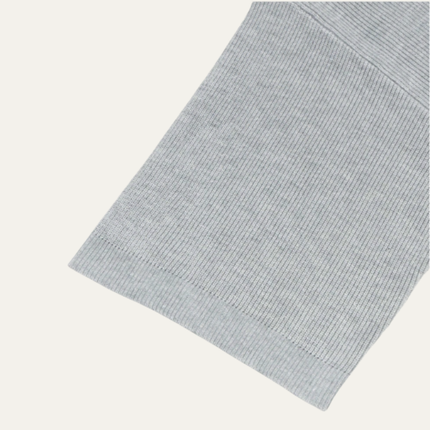 Men’s Casual Solid Color Knitted Polo Shirt