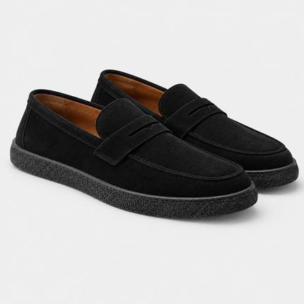 Men’s Casual Suede Slip-On Loafers