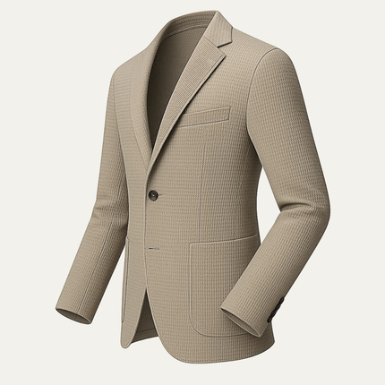 Men’s Casual Textured Suit Blazer