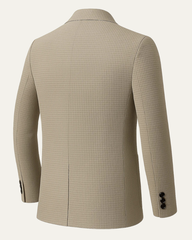 Men’s Casual Textured Suit Blazer