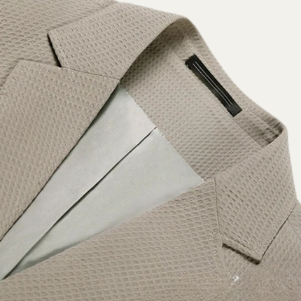 Men’s Casual Textured Suit Blazer