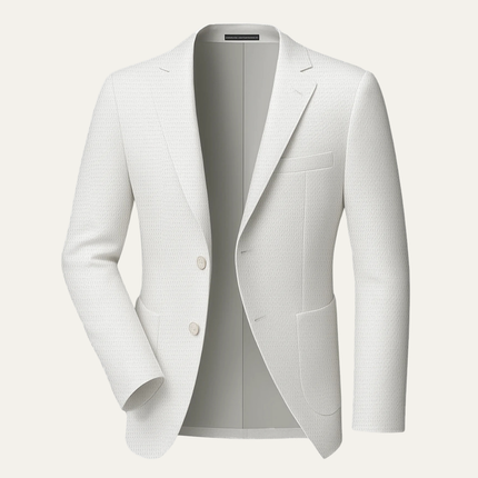 Men’s Casual Textured Suit Blazer