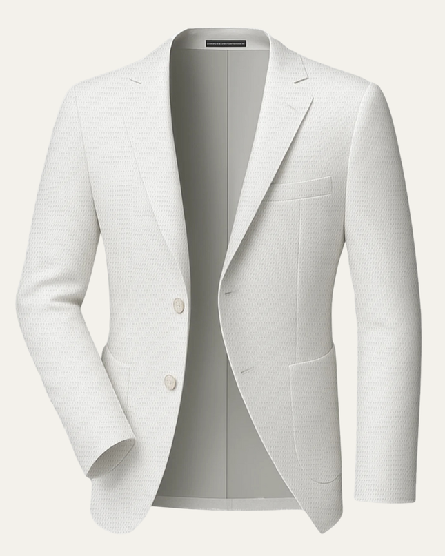 Men’s Casual Textured Suit Blazer
