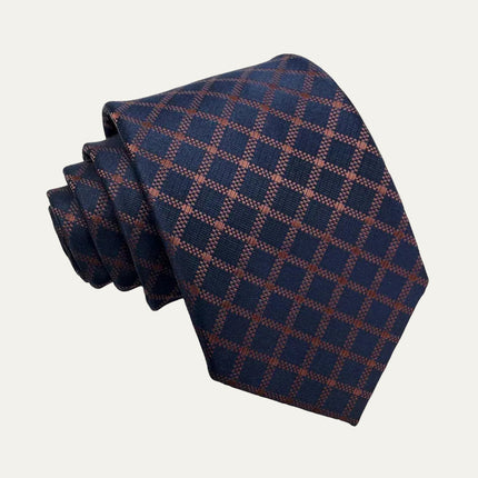 Men’s Check Pattern Tie