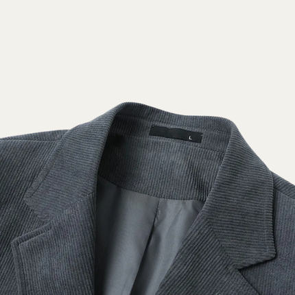 Men’s Classic Two-Button Notched Blazer