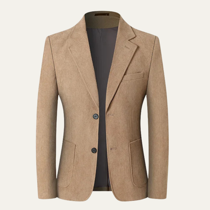 Men’s Classic Two-Button Notched Blazer